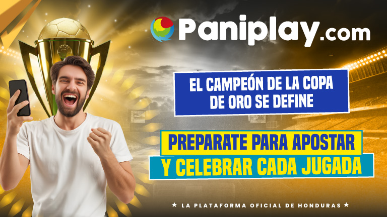 Apuestas de la final de la Copa Oro en Paniplay, con las mejores cuotas. ¡Apuesta ya!