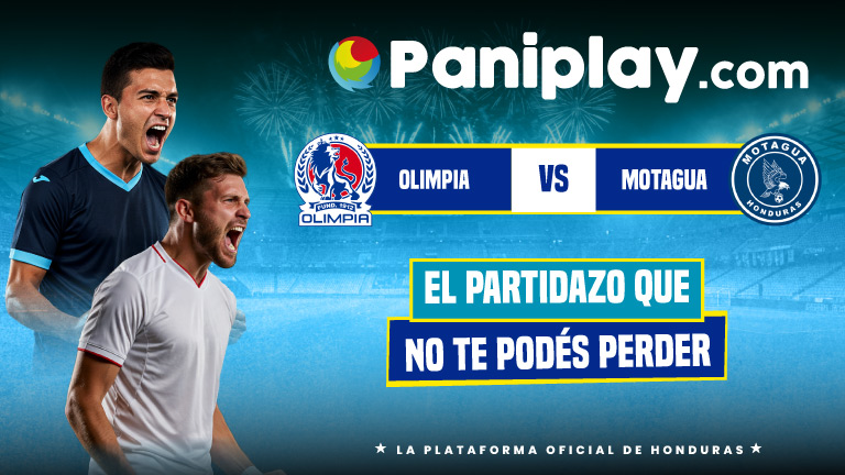 Partido Olimpia vs Motagua. El partidazo que no te podés perder