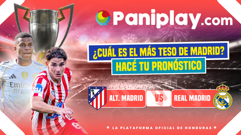 Apuestas del partido Real vs Atlético Madrid por LaLiga con las mejores cuotas y mercados del país. ¡Ingresa ya!