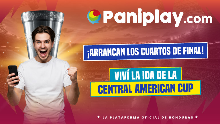 Copa Centroamericana cuartos de final en Paniplay Honduras con apuestas deportivas y la mejor casa de apuestas online.