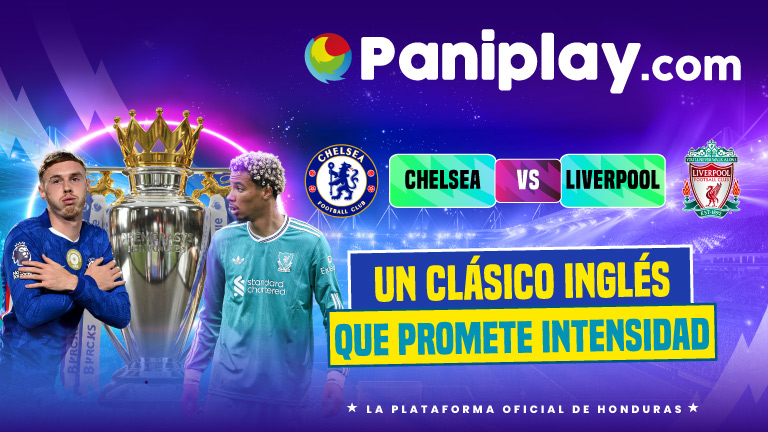 Chelsea vs Liverpool en la Liga Inglesa 2025 con apuestas deportivas Honduras en Paniplay