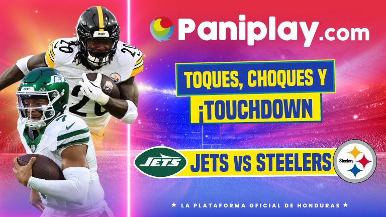 Partidos NFL: Jets vs Steelers , claves y apuestas en Paniplay Honduras