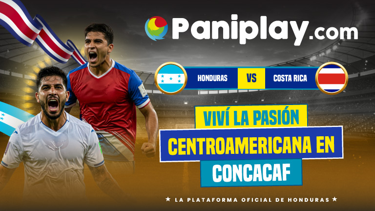 Apuesta en Honduras vs Costa Rica en las eliminatorias Copa del Mundo con PaniPlay, la mejor casa de apuestas Honduras. ¡Entra ya!