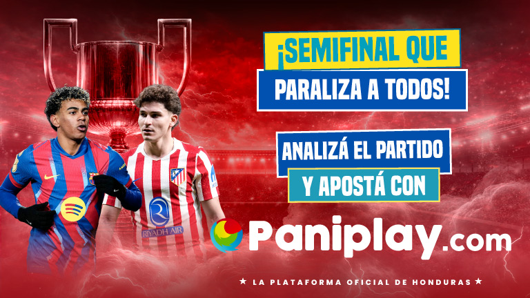 Barcelona vs Atlético Madrid semifinal Copa del Rey 2026 con análisis de cuotas y mercados para apuestas deportivas en Paniplay Honduras.